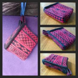 Small purse made from offcuts.